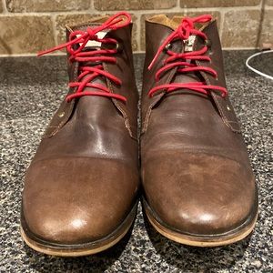 Parunos Men’s Leather boots Brown Size 11